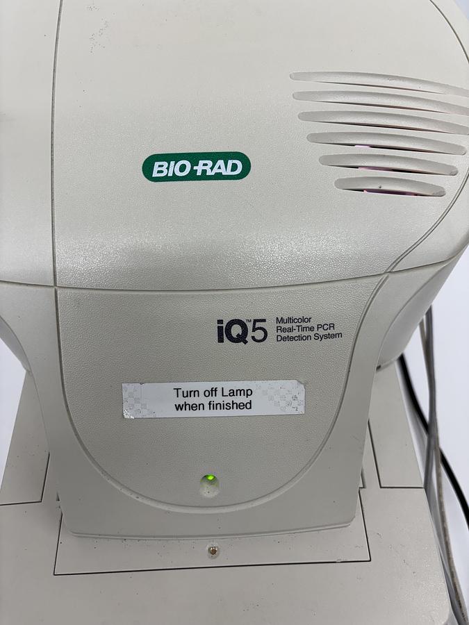 Used Bio Rad iCycler Thermal Cycler w/ iQ 5 Optical Module