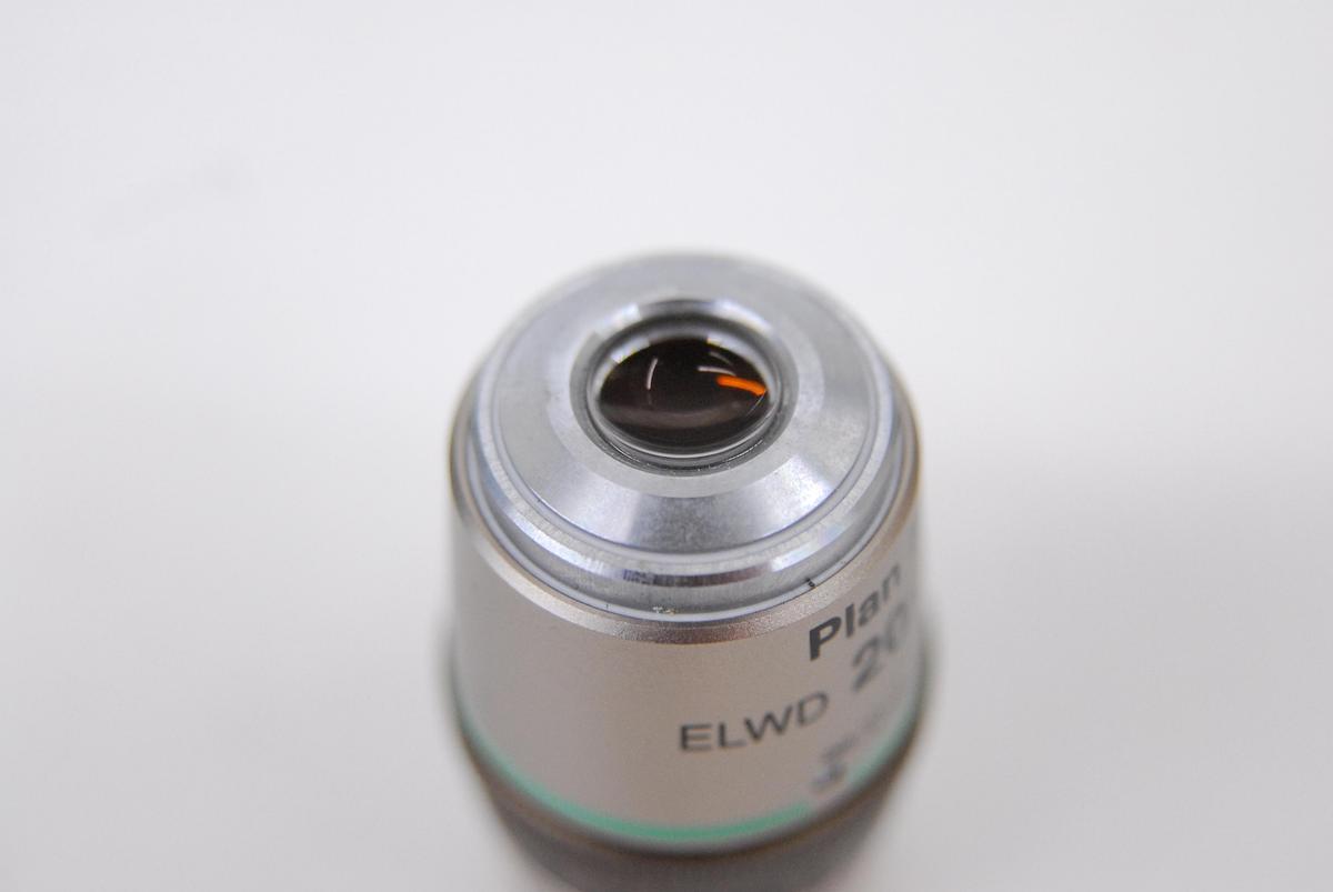Used Nikon Plan Fluor ELWD 20X/0.45 DIC L/N1 ∞/0-2 WD 7.4 Microscope Objective