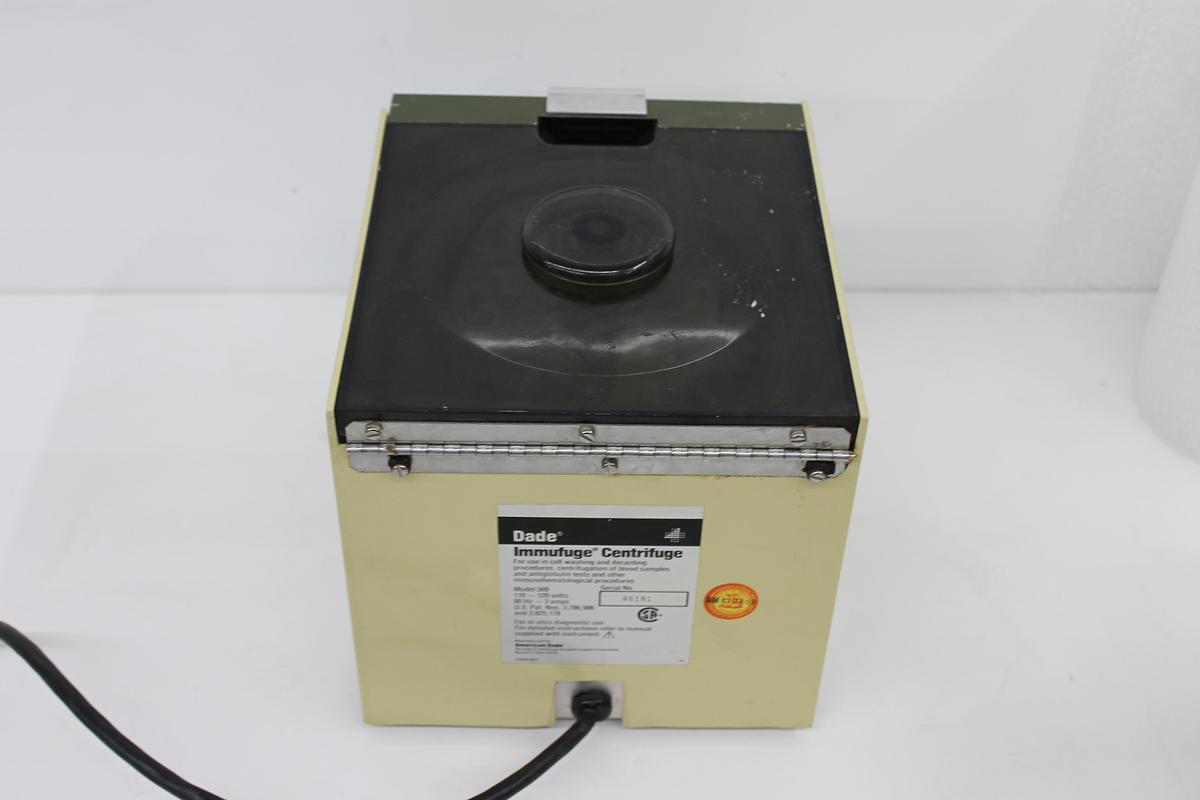 Used American Dade 569 Immufuge Centrifuge
