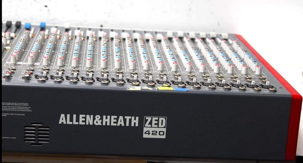 Used Allen & Heath ZED-420 16-Channel Mixer