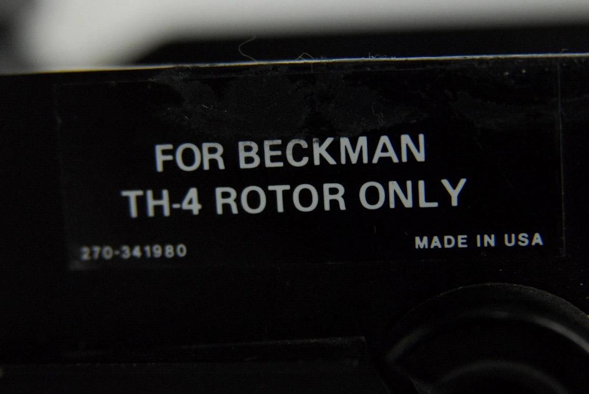 Used BECKMAN COULTER 270-341980 TH-4 Swing Bucket Microplate Carriers - Lot of 2