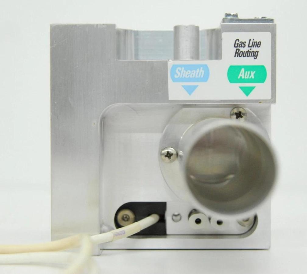 Used Thermo TSQ Quantum - Sheath/Auxiliary Gas Valve W/ 70111-63090 HV Cable