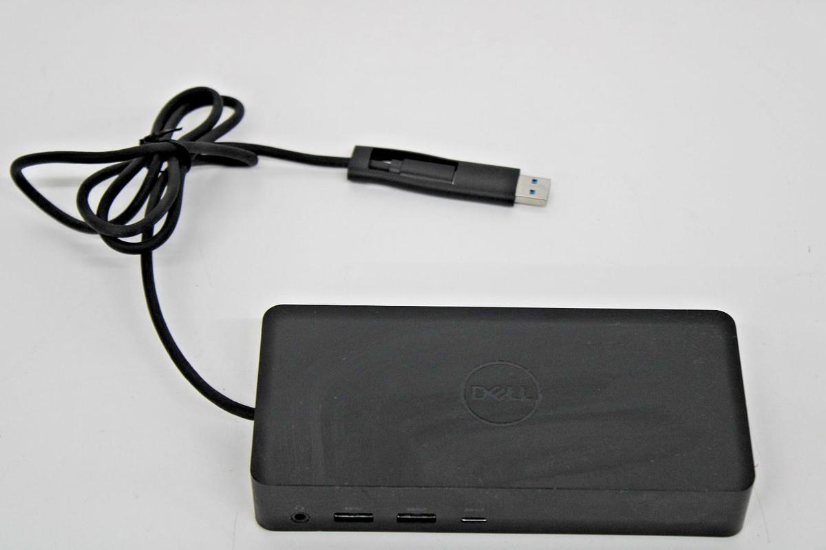 Used Dell D6000 Docking Station w/ DisplayLink - NO POWER SUPPLY