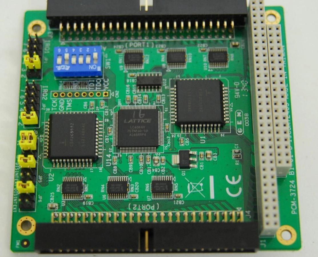 Used Advantech PCM-3724 PC/104 48-bit Digital I/O Module