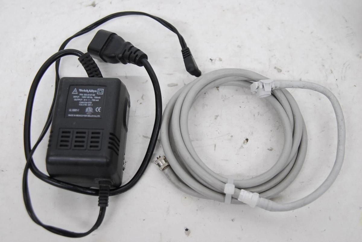Used Welch Allyn 53NTP Vital Signs Monitor W/ Power Adapter - READ DESCRIPTION