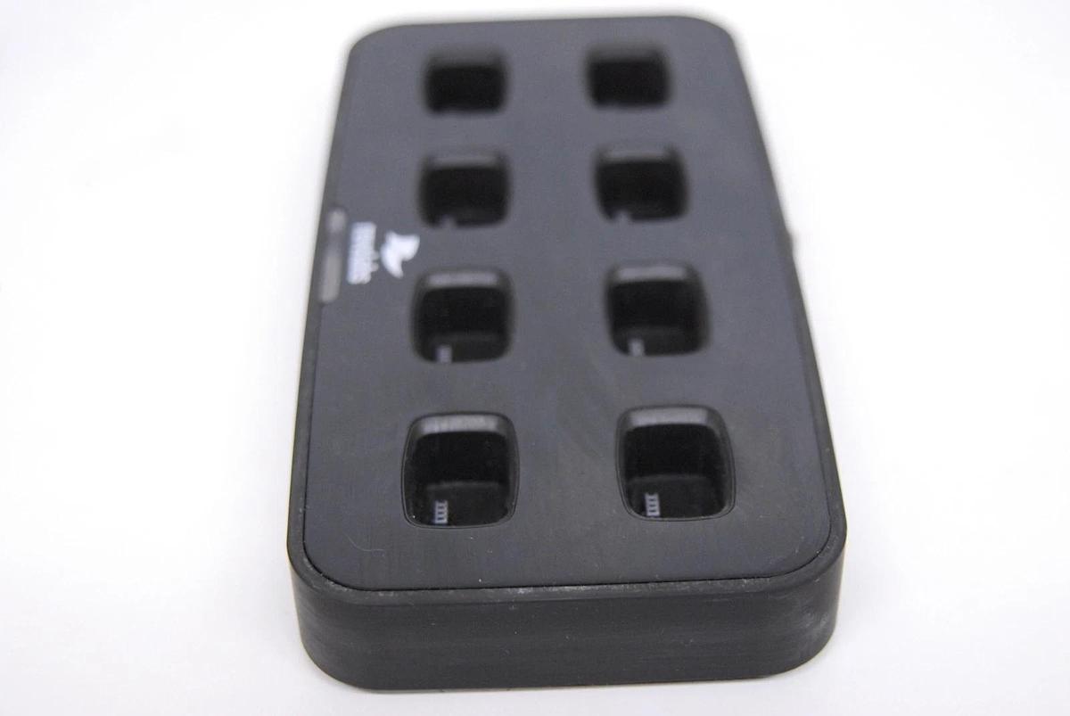 Used Revolabs 02-08HDCHG-C Charging Base W/ 7x 01-HDTBLMIC-OM-11 Microphones