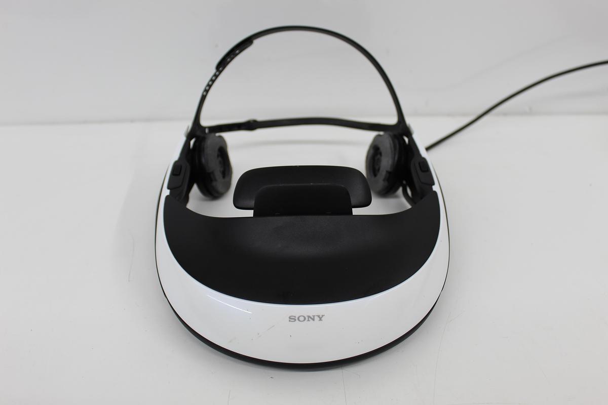 Used Sony HMZ-T1P 3D Viewer Headset and Processor