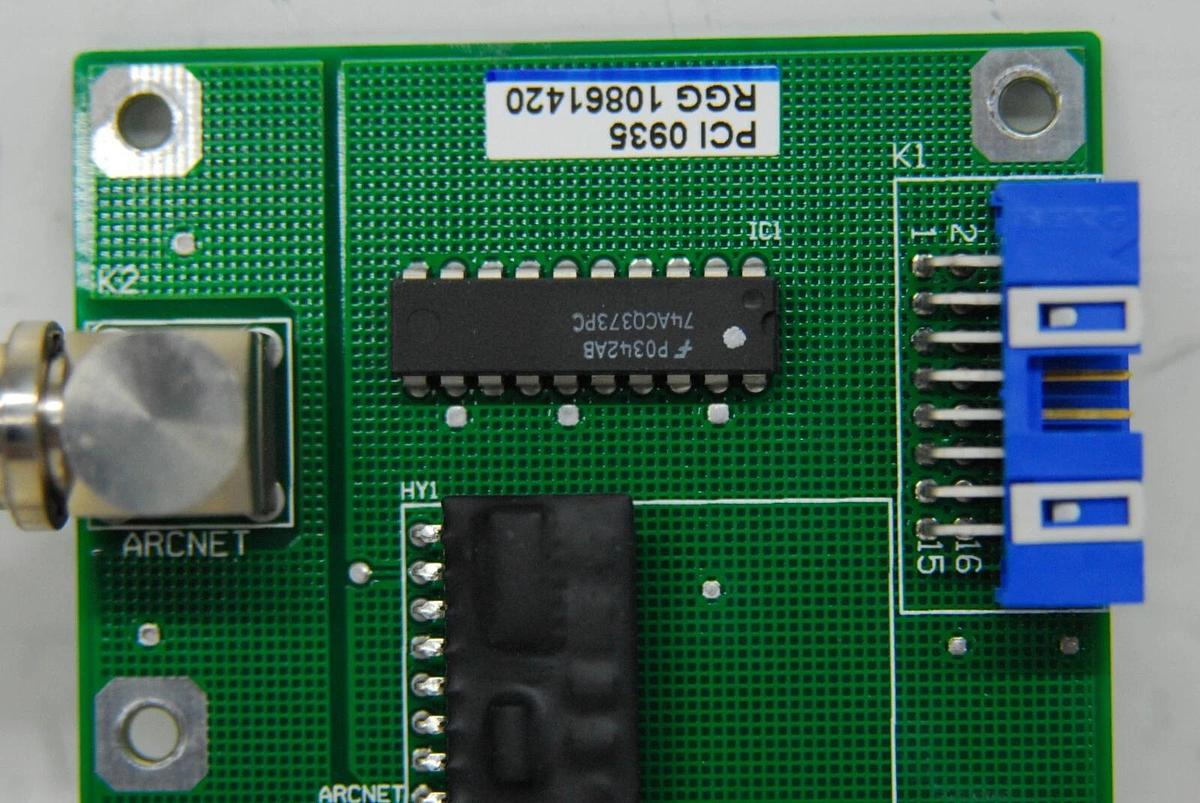 Used Wallac 1056 1419 C RGG Arcnet Coaxial Driver Board