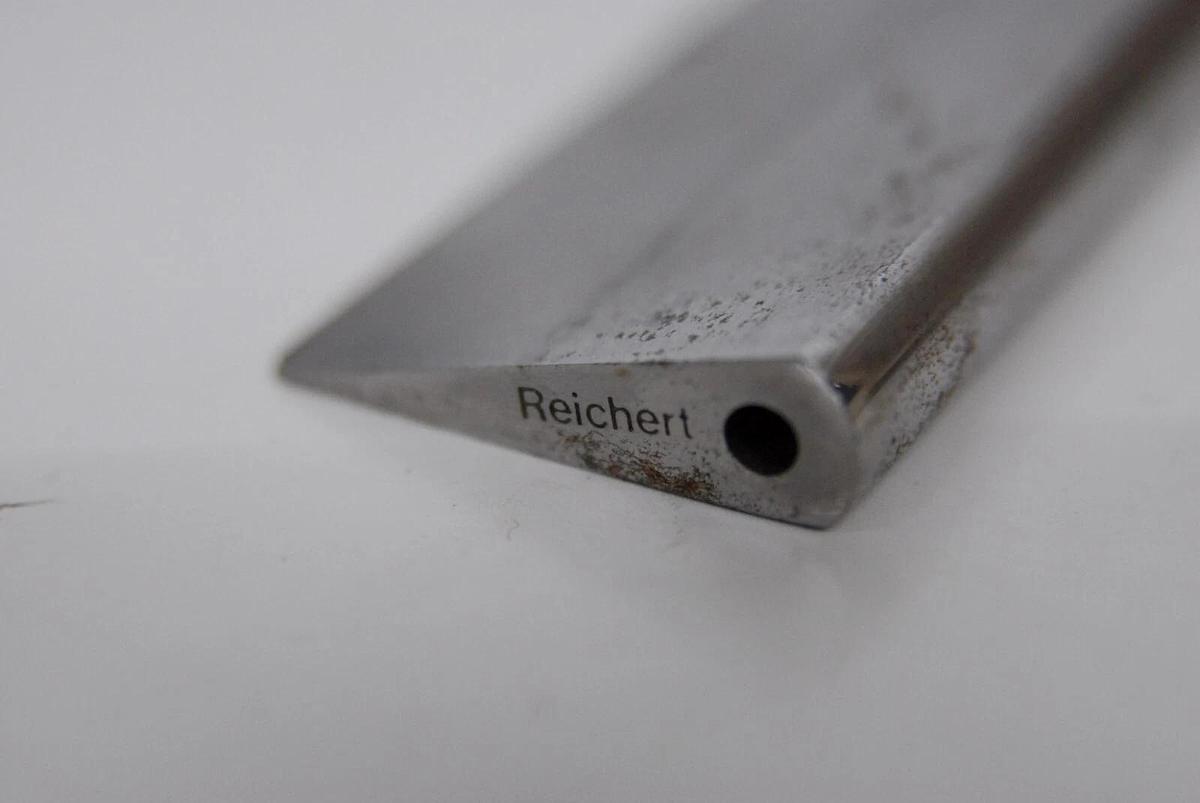 Used Reichert Microtome Knife 7.25" 185mm W/ Hard Case