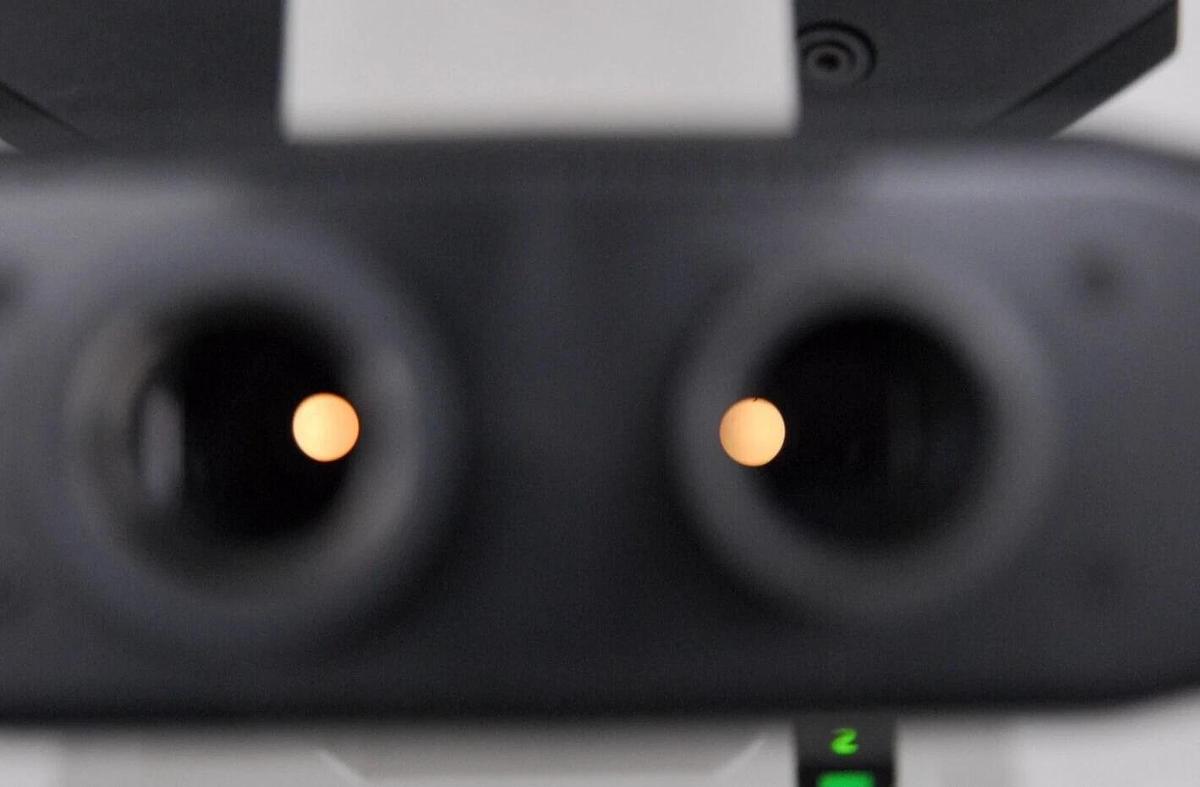 Used Nikon TMS- F Inverted Trinocular Microscope W/ 4x Objective - Read Description