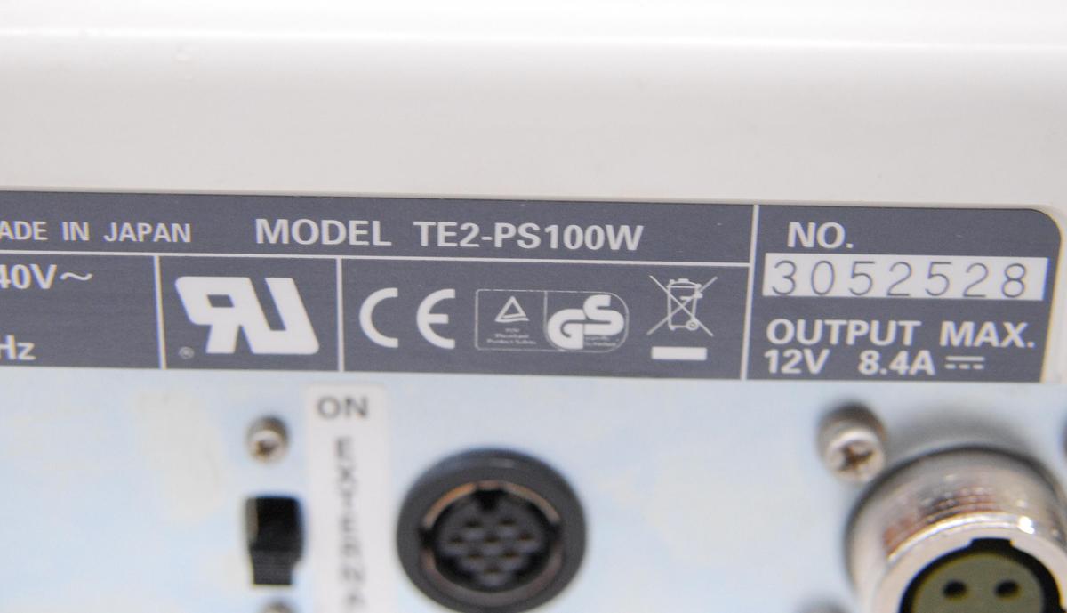 Used Nikon T-DH Dia Illumination Pillar W/ TE2-PS100W, LHS-H100P-1 Lamp (TE2000-E)