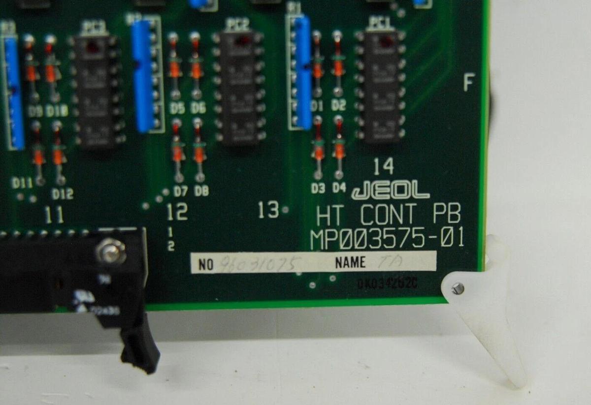 Used Jeol HT CONT PB MP003575-01 for Jeol JEM 1230 TEM Electron Microscope