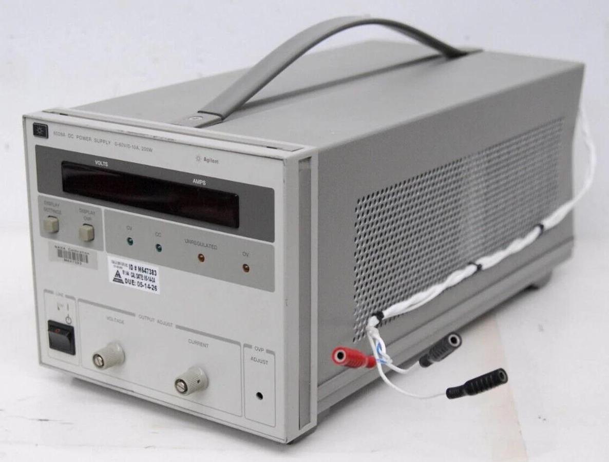 Used Agilent 6028A Autoranging DC Power Supply 0-60V 0-10A 200W