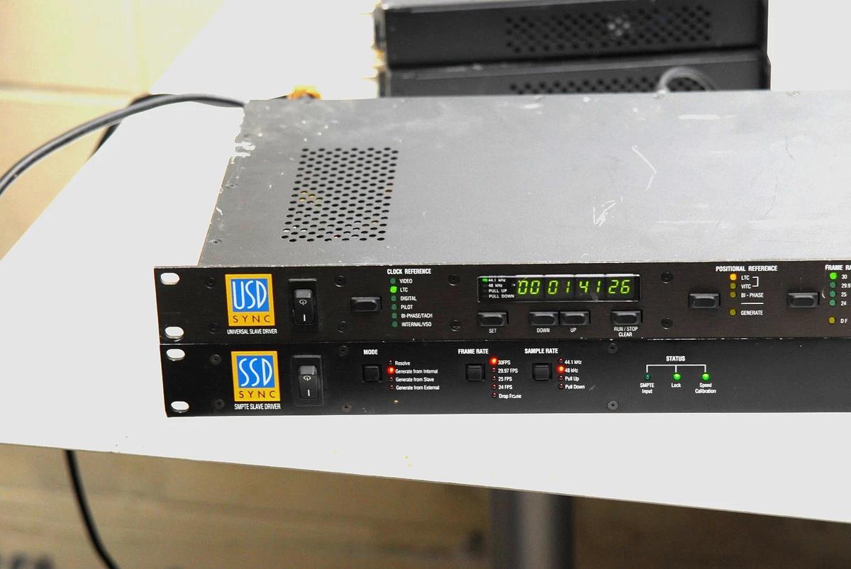 Used Digidesign Lot ADAT Bridge 24 x2, SSD Sync SMPTE, USD Universal Sync