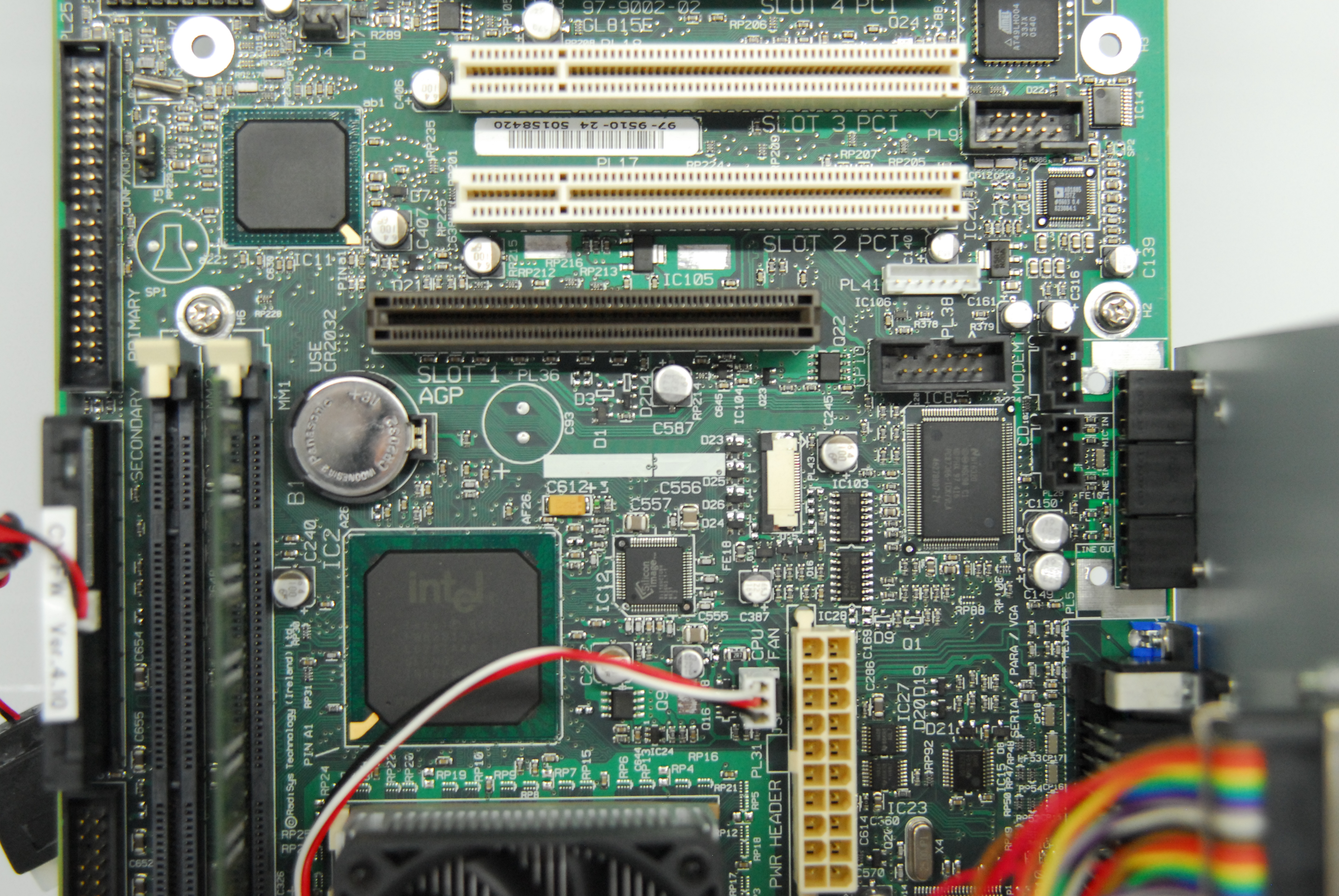 Used RadiSys GL815E 97-9510-24 97-9002-02 Industrial Motherboard - Nikon Eclipse C1