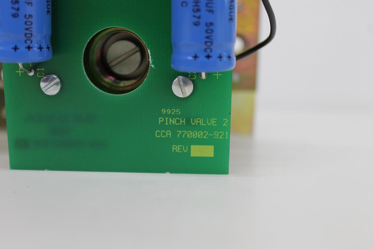 Used Pinch Valve Assemblies 770002 [Cobe 2991 Cell Processor]