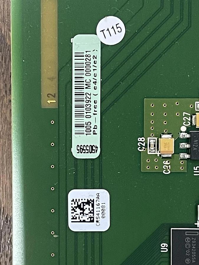 Used Crestron PA06436 LAN Input Card