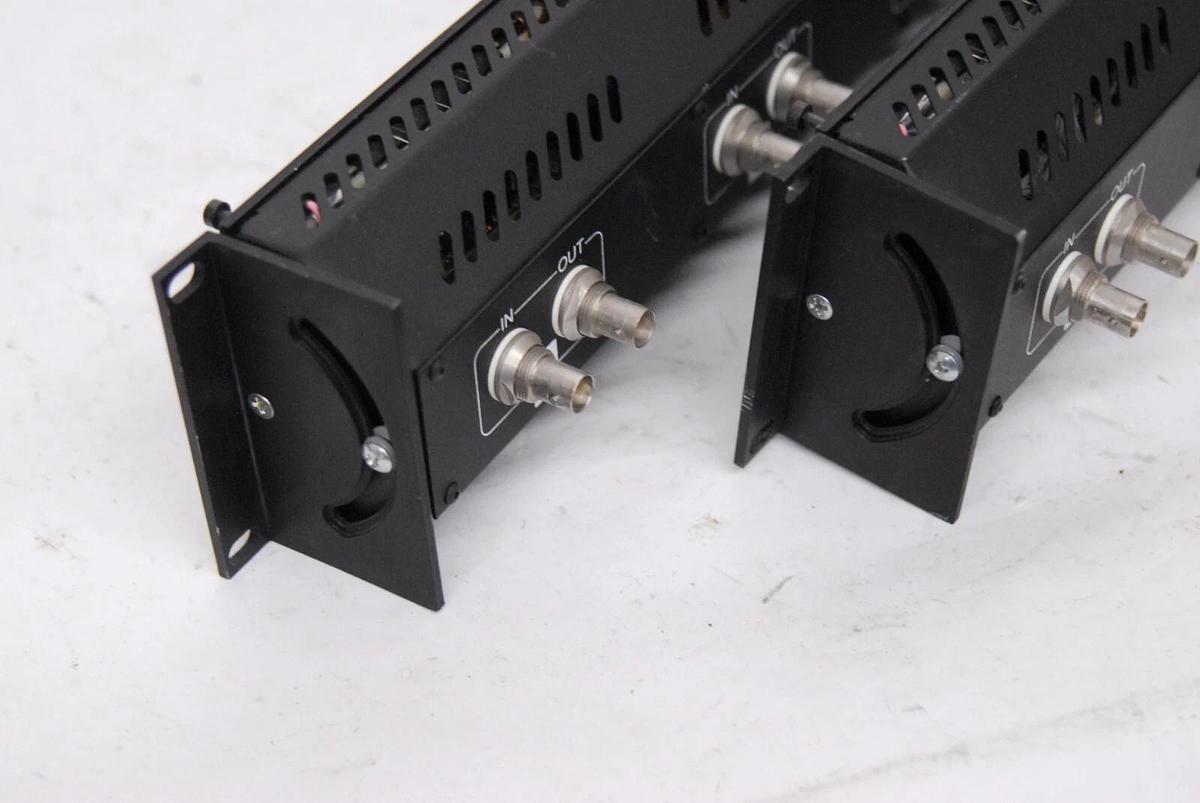 Used Marshall V-R44P 4" Quad LCD 2RU Rack Mountable Monitor - Lot of 2