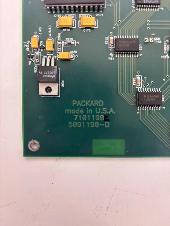 Used Packard 7101190 5091190-D REV E Mdpa Board
