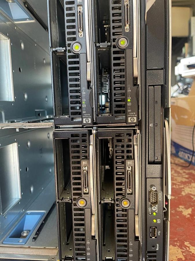 Used HP ProLiant BL460c Server Blade 447709-B21 - 8Gb RAM, Xeon E5320