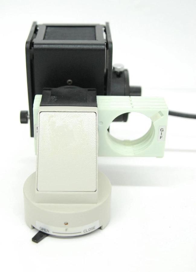 Used Nikon Diaphot Lamp Housing Arm W/ Lamp, Filter Holders