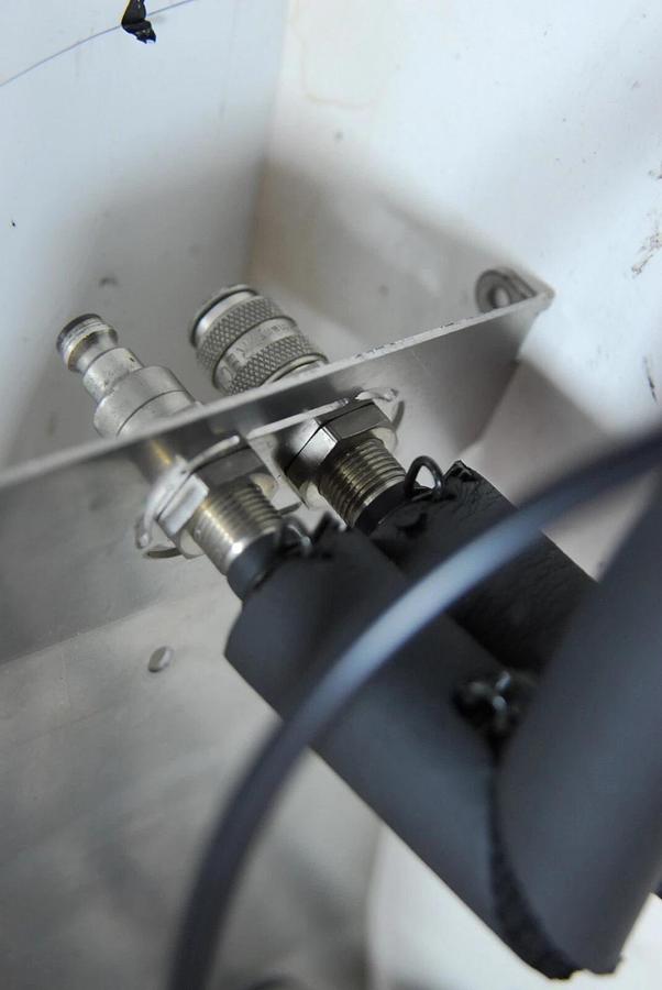 Used Anton Paar Regulator W/ Air/Temperture/Cooling Passthrough Assembly (MCR 501)