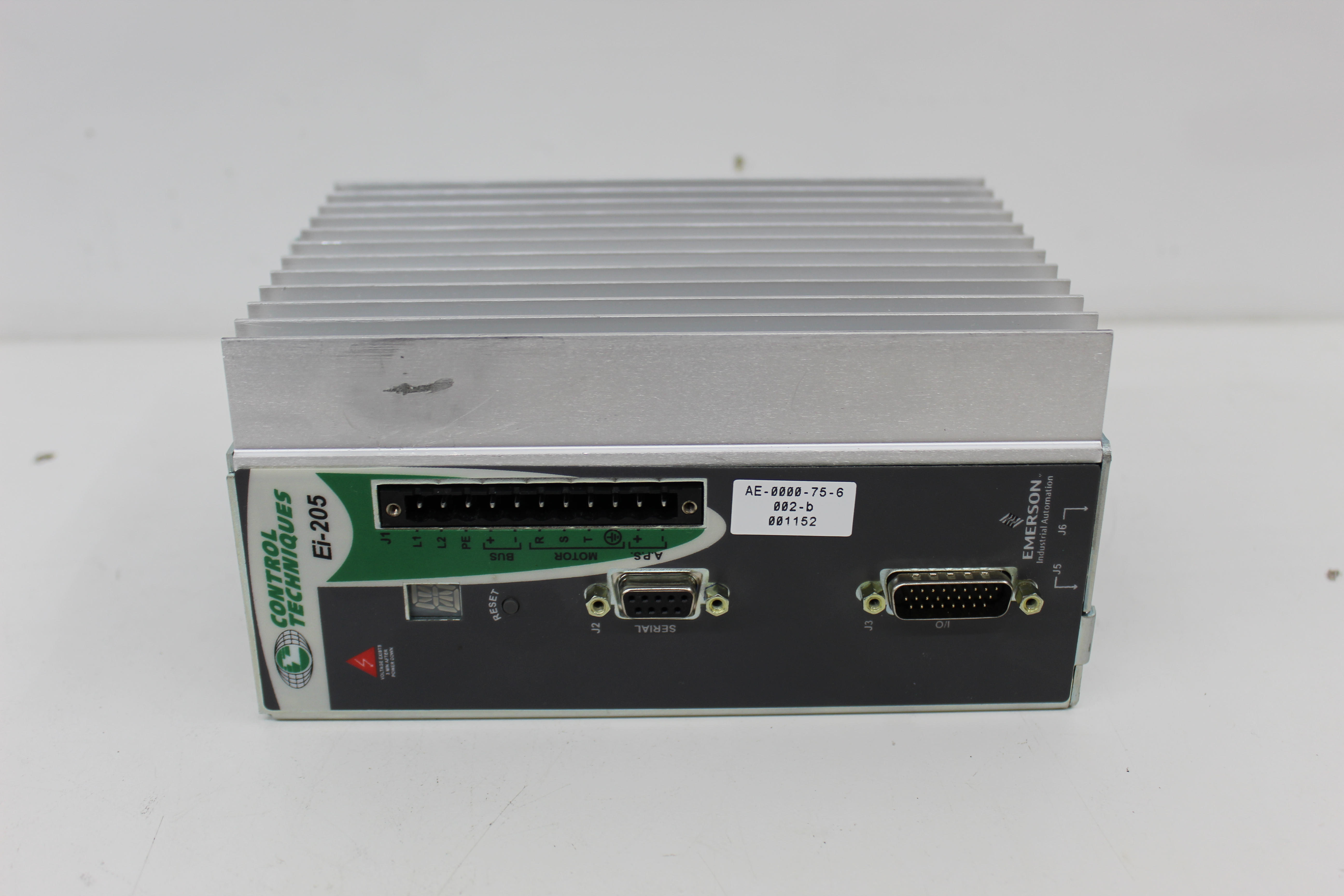 Used Exlar SR31-0602-XFX-EM2-238-45-AR-XT Linear Actuator w/ Emerson EI-205 Drive
