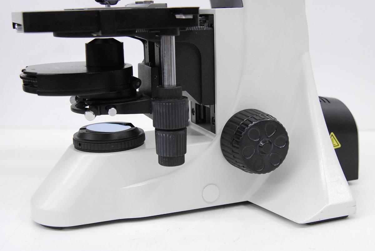 Used Motic BA400 Trinocular Phase Contrast Microscope W/ Plan 10/20/40/100 Objectives