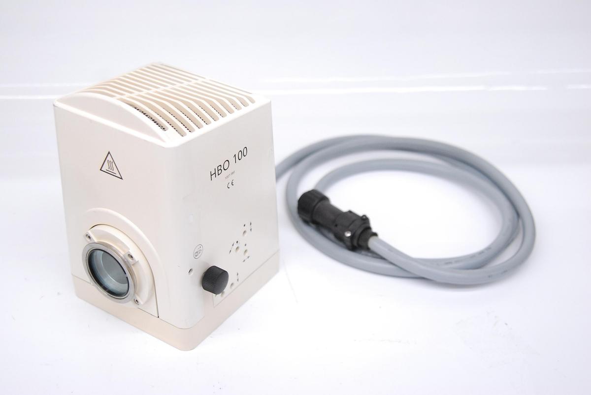 Used Zeiss LEJ FluoArc 001.26C Power Supply 400.26A Console HBO 100 Lamp Housing