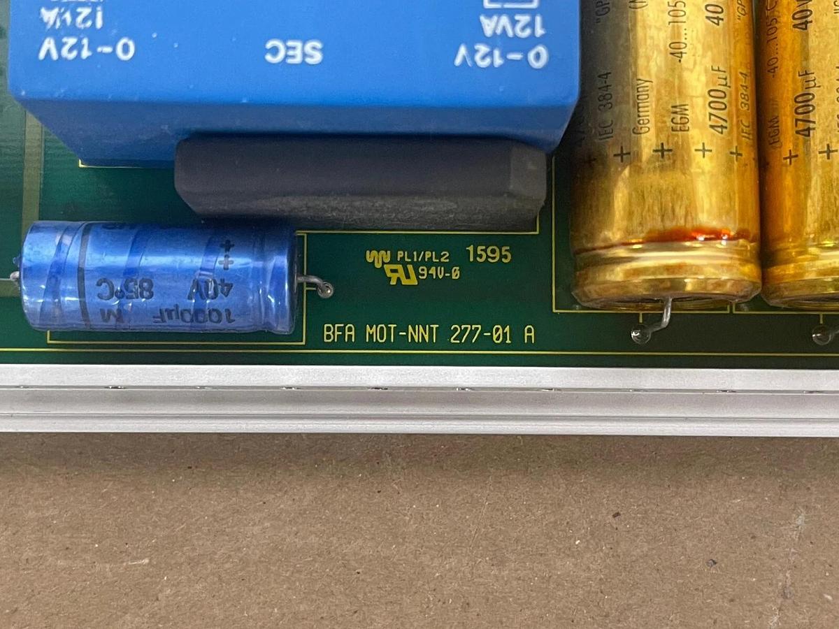 Used BRUKER BFA MOT-NNT 277-01A DC12 Power Module