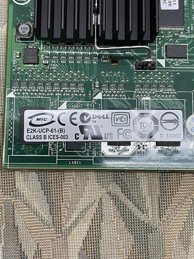 Used Dell E2K-UCP-61-(B) Pci-e Sas Raid Controller