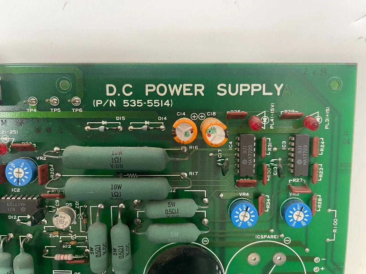 Used Seiko Seiki DC Power Supply 535-5514 Circuit Board