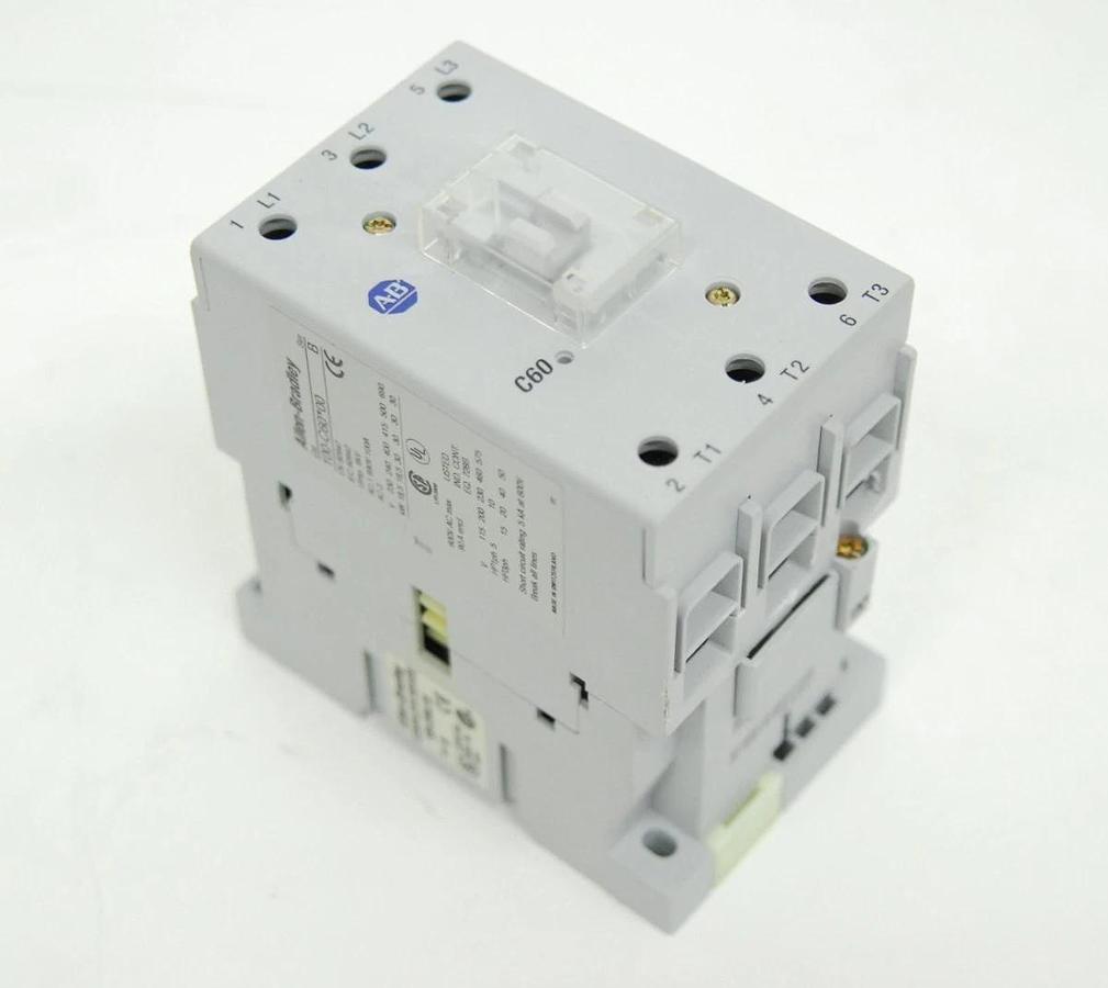 Used Allen-Bradley 100-C60J10 100-C 3-Pole 60A 24V IEC Contactor