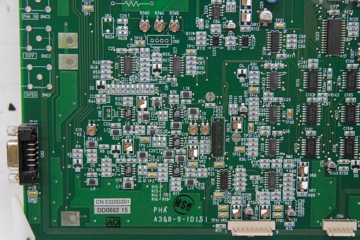 Used Rigaku A308-9-1D(5) 5320D201 PHA Circuit Board - Ultima-III