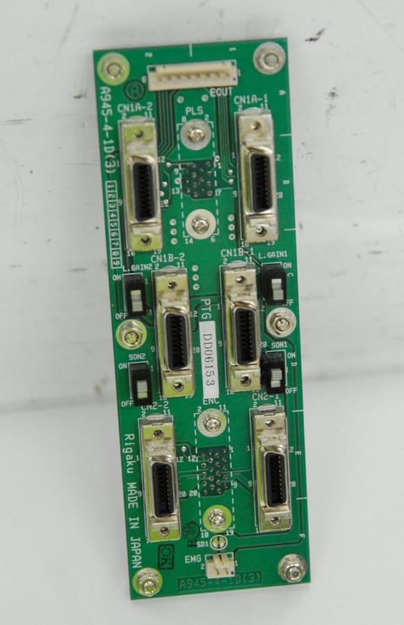 Used Rigaku A945-4-1D(3) PTG CN1/CN2 Communications Board - Ultima-III