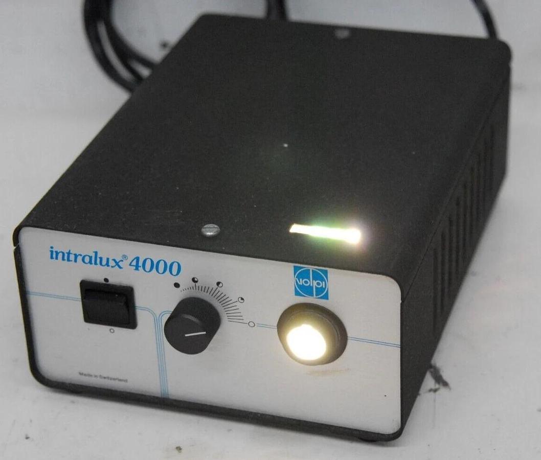Used Volpi Intralux 4000 Microscope Fiber Optic Light Source