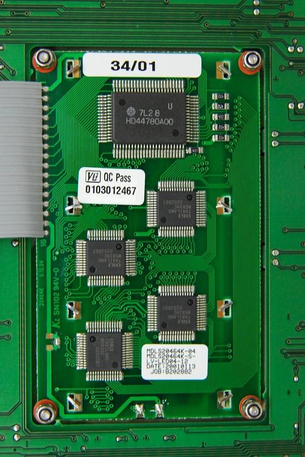 Used Puritan Bennett G-060182-00 User interface Panel W/ LCD Board  - 740 Ventilator