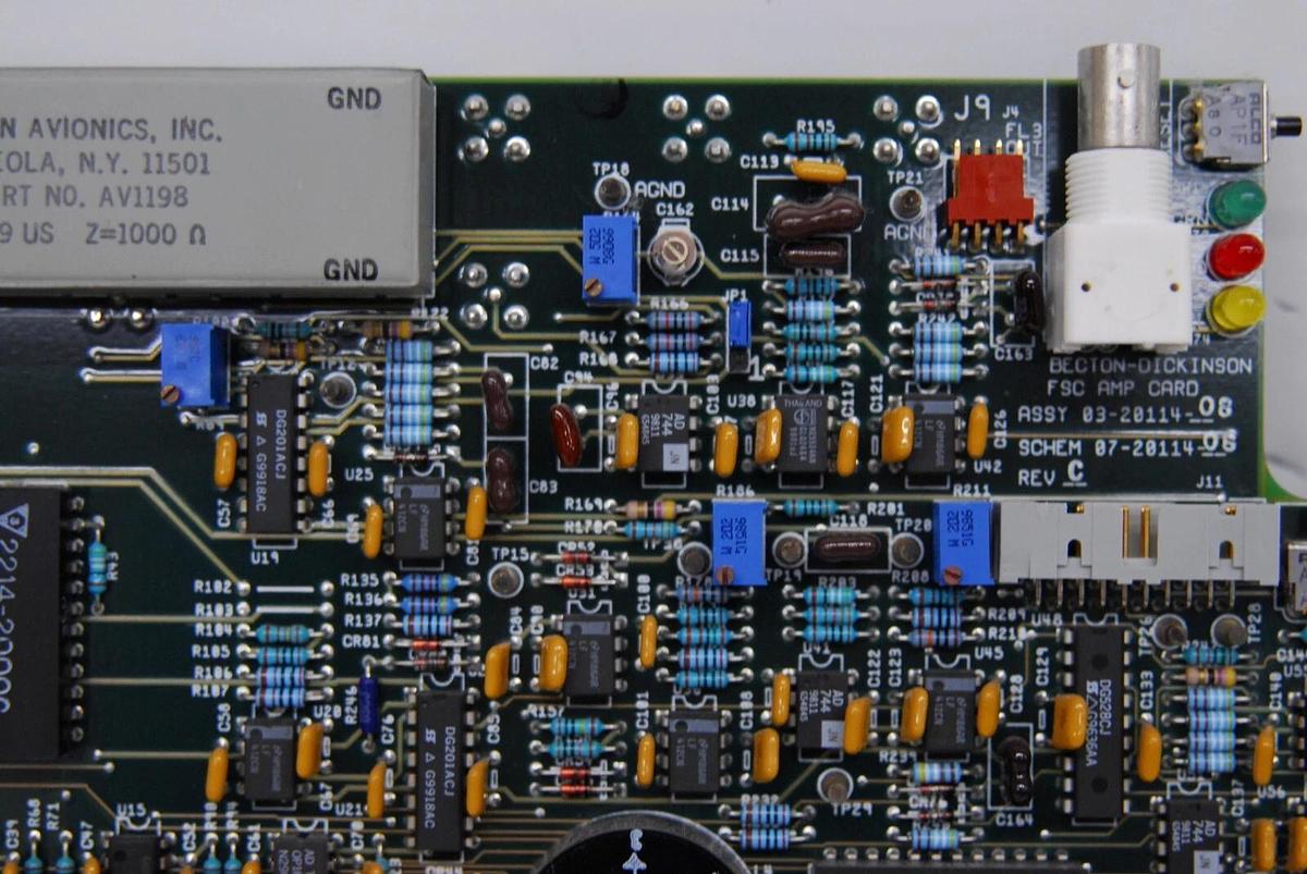 Used Becton Dickinson FSC AMP Card 03-20114-08 (FACSCalibur)