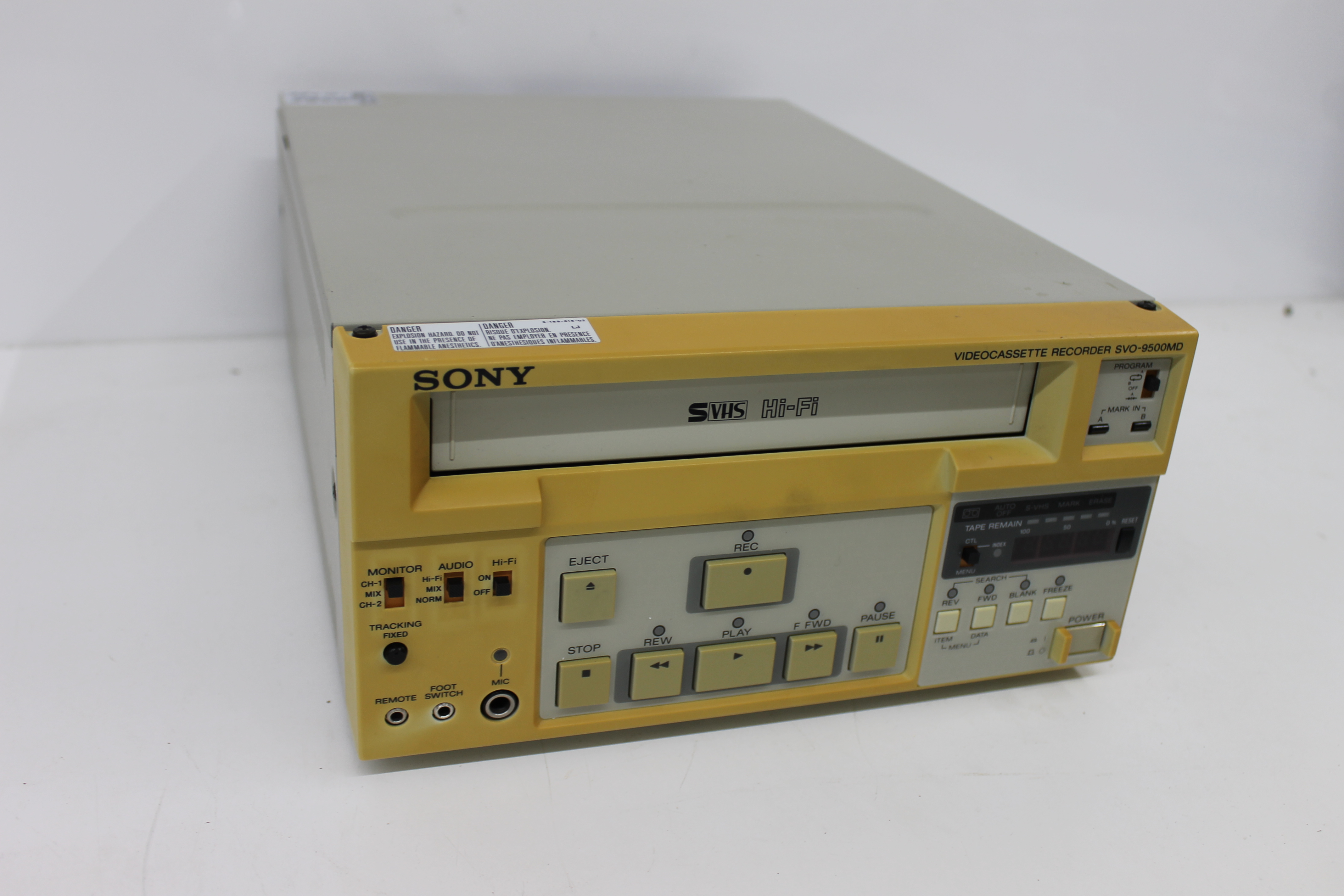 Used Sony SVO-9500MD Medical Grade Recorder - New Open Box