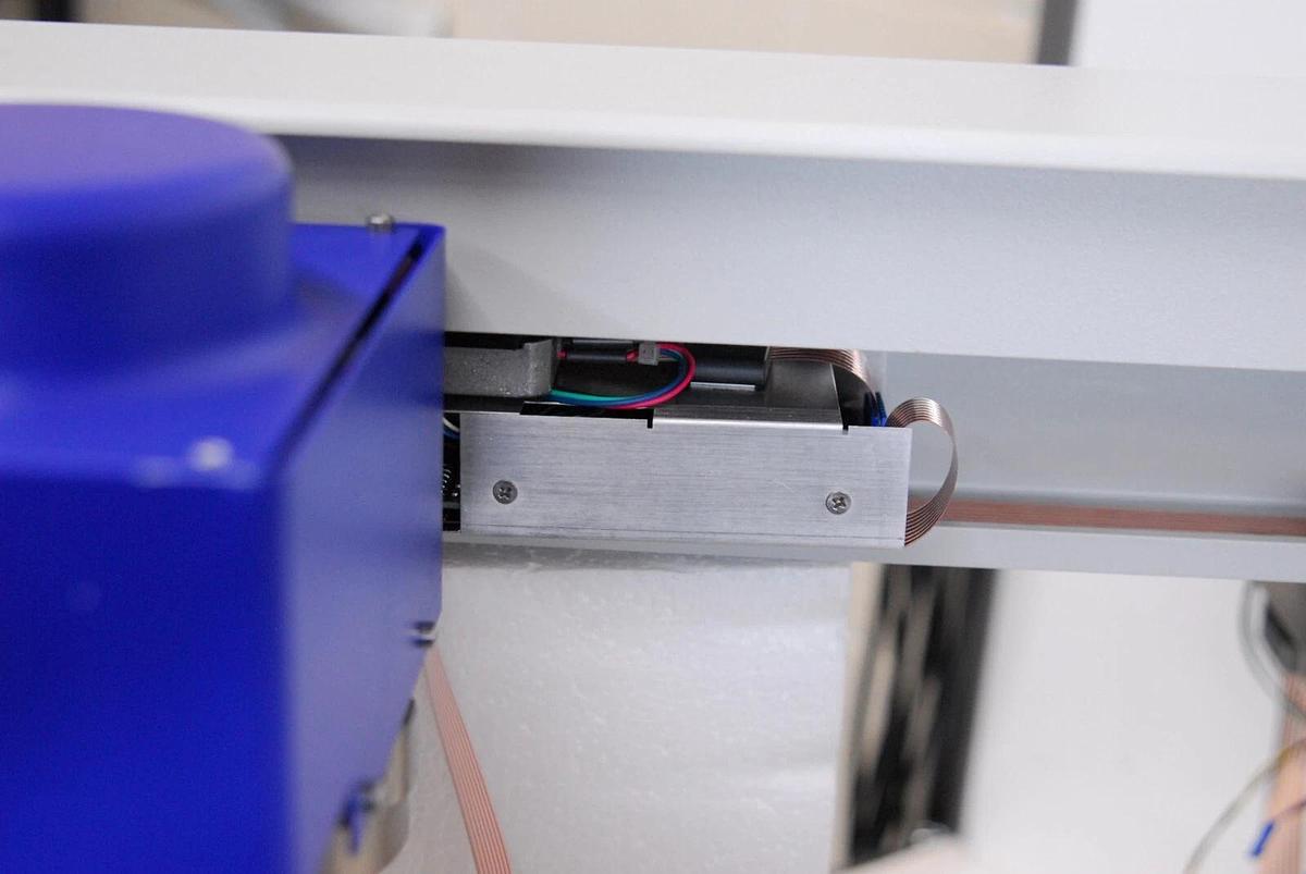 Used Eppendorf epMotion 5075 Optical Sensor/Tool Changer/Carrier Arm Assembly