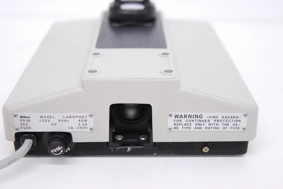 Used Nikon Labophot Illumination Control Stand Base
