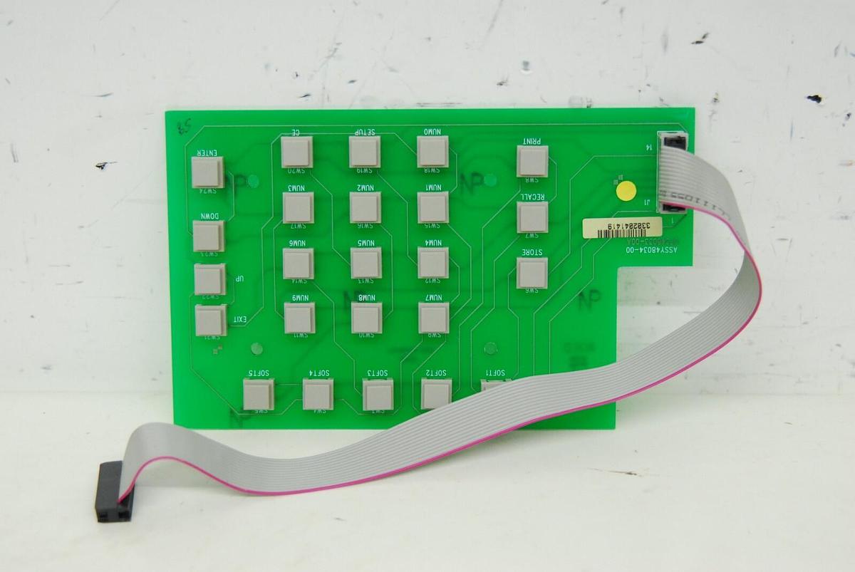 Used Beckman DU 530 - 48034-00 48033-00A Button Board