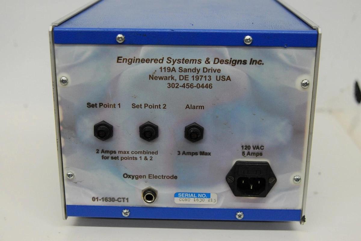 Used Engineered Systems & Designs 1630 Oxygen Analyzer