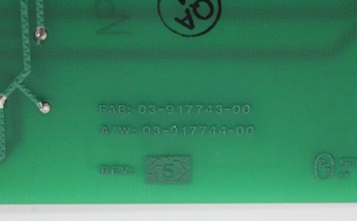 Used Varian GC 3400 Serial Interface Board 03-917742-00