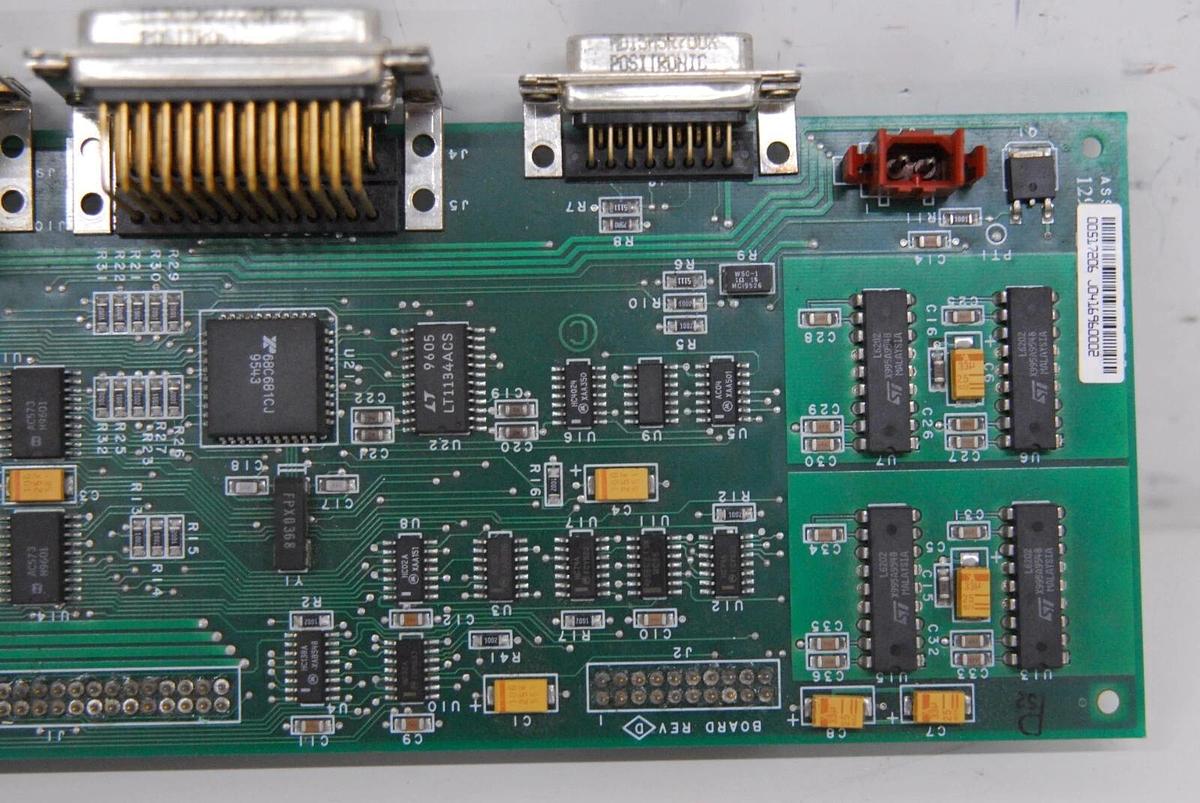 Used Beckman DU640i - I/O Control Board 00517206 J041696002 517205
