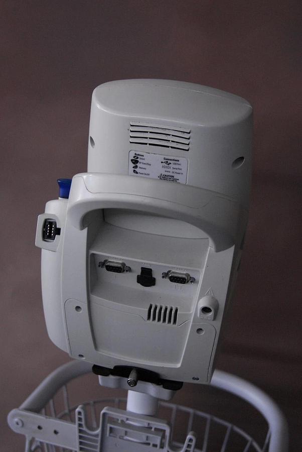 Used Welch Allyn 45NTO Vital Signs Spot LXi Patient Monitor W/ Stand