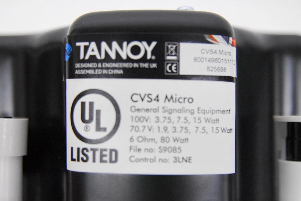 Used Tannoy CVS4 Micro Ceiling/Recessed Speaker 100V