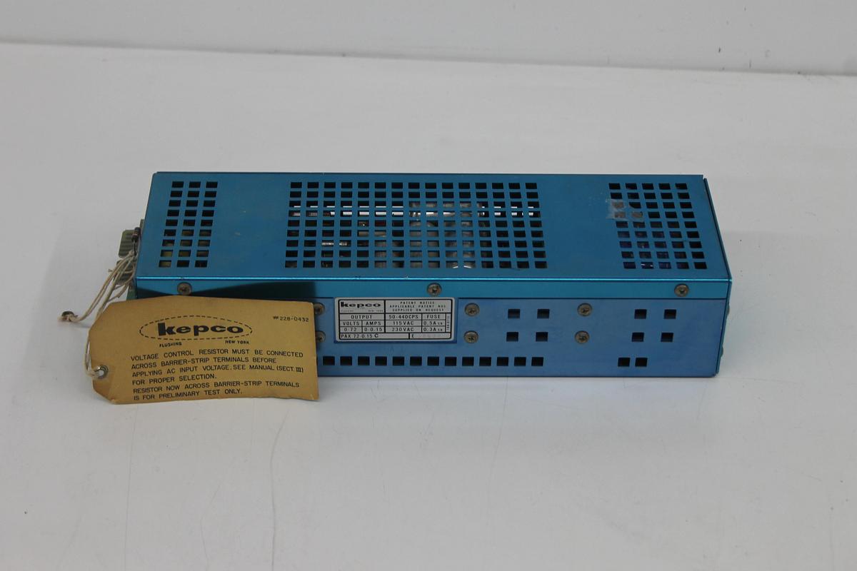 Used Kepco PAX 72-0.15c Power Supply