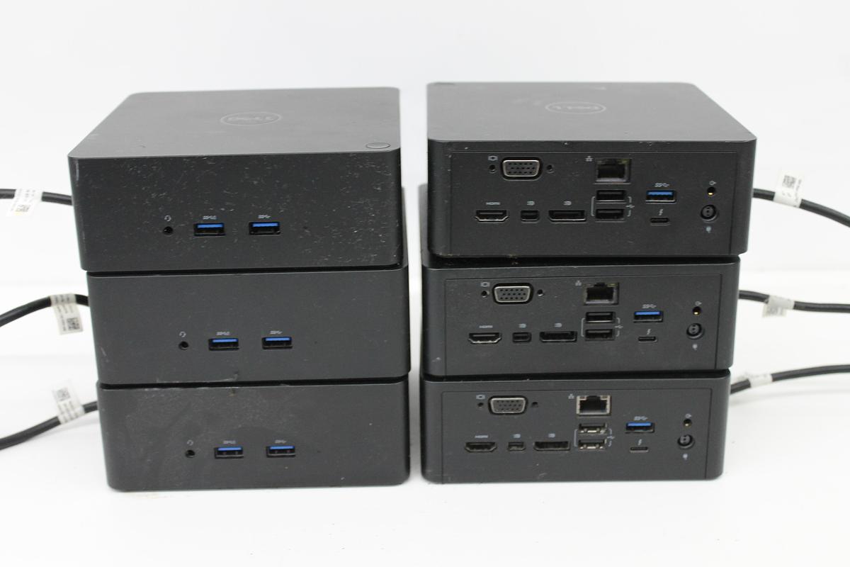 Used Dell K16A K16A001 Thunderbolt Docking Station - LOT OF 6