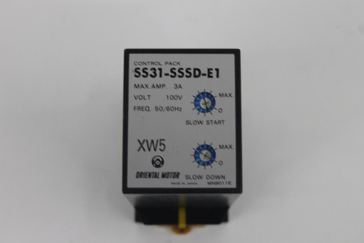 Used Oriental Motor SS31-SSSD-E1 Speed Control Pack